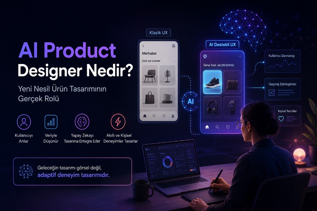 AI Product Designer Nedir? Yeni Nesil Ürün Tasarımının Gerçek Rolü